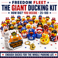 The Freedom Fleet Giant Ducking Kit