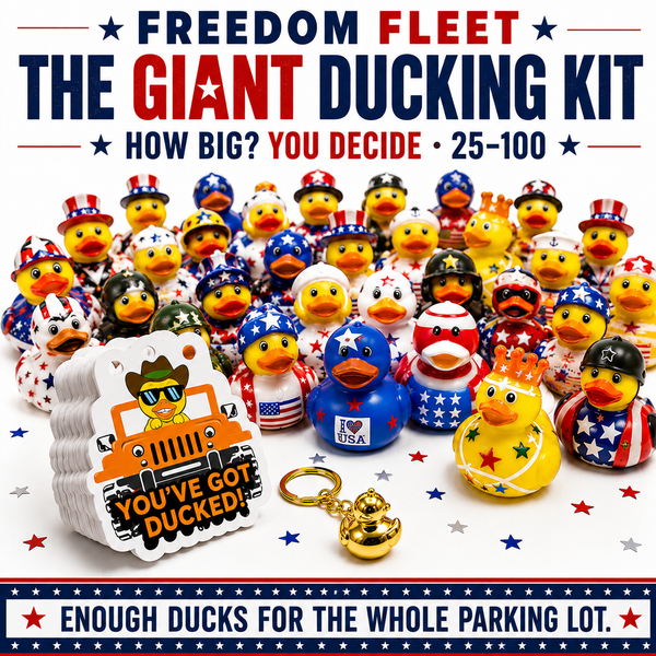 The Freedom Fleet Giant Ducking Kit