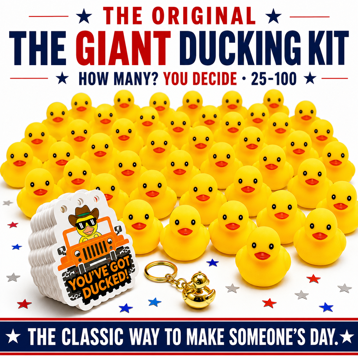 The Original Giant Ducking Kit